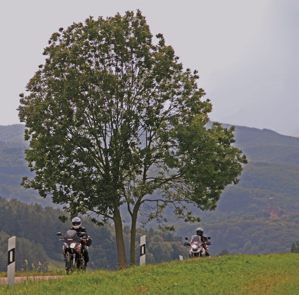 Motorradfahren im Werra-Meißner-Land